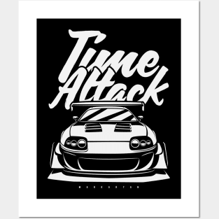 Time attack Posters and Art